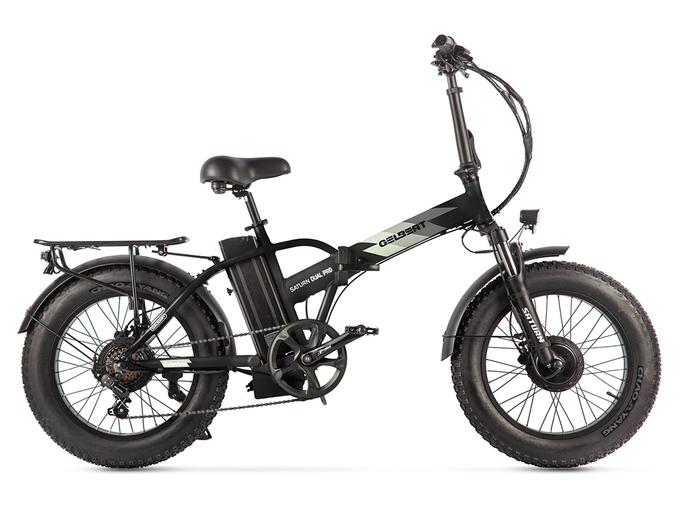 Электрофэтбайк Gelbert Saturn Dual PRO (черный)